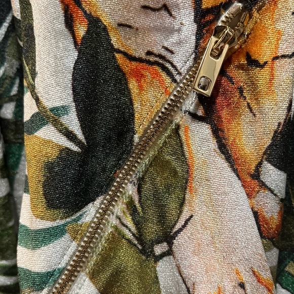 NWOT AVIATOR VELVOUR ZIP UP HOODIE RETAILS at$655-BOUGHT IN ST BARTHS! AMAZING𤩠- Picture 4 of 10